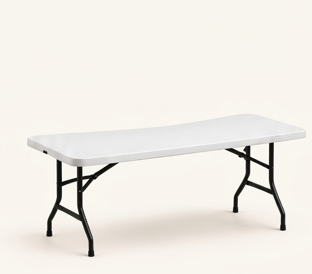 Tables rectangulaires buffet (180 cm)